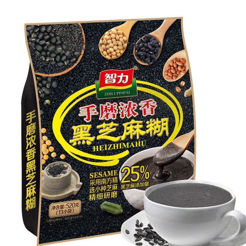 智力核桃黑芝麻糊营养早餐代餐粉芝麻糊