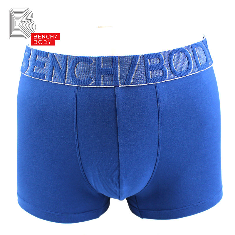 BENCH/BODY/奔趣2025夏新品涤纶宽腰带男士中腰平角内裤BXM0338