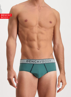 bench/BODY/奔趣2024冬新品男士个性时尚尼龙中腰三角内裤BUM0263