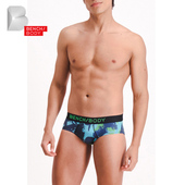 BODY 男士 奔趣 bench 潮流时尚 印花内裤 涤纶中腰三角裤 BUF0157