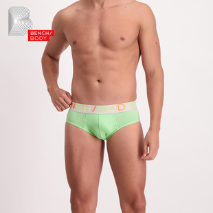 纯色棉质中腰糖果色三角内裤 bench 男士 奔趣2023新品 BUM0255 BODY