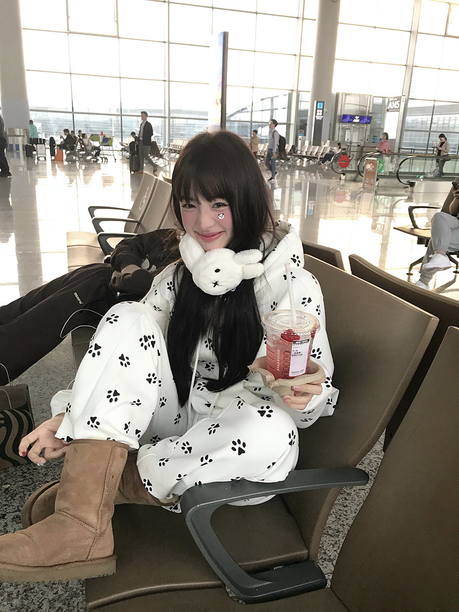 XIN BANGBANG PLUSH HEADPHONE EARMUFFS RIDING WARM ANTIFREEZE EAR BAG CUTE BUNNY EAR PROTECTION EARMUFFS FEMALE WINTER