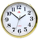 上海12英寸静音挂钟简约现代大字体圆形客厅卧室书房教室办公商铺