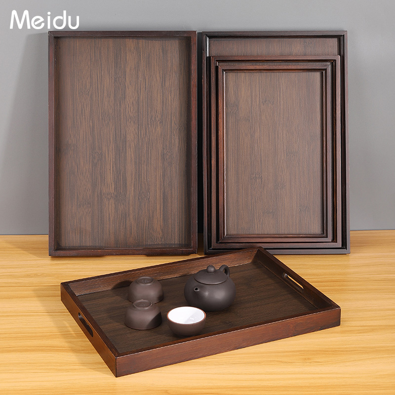 茶盘 围炉煮茶家用室内放茶杯托盘长方形下午茶点心盘果盘干泡台,餐饮具,茶盘,淘宝优惠券,粉丝福利购,淘宝优惠卷