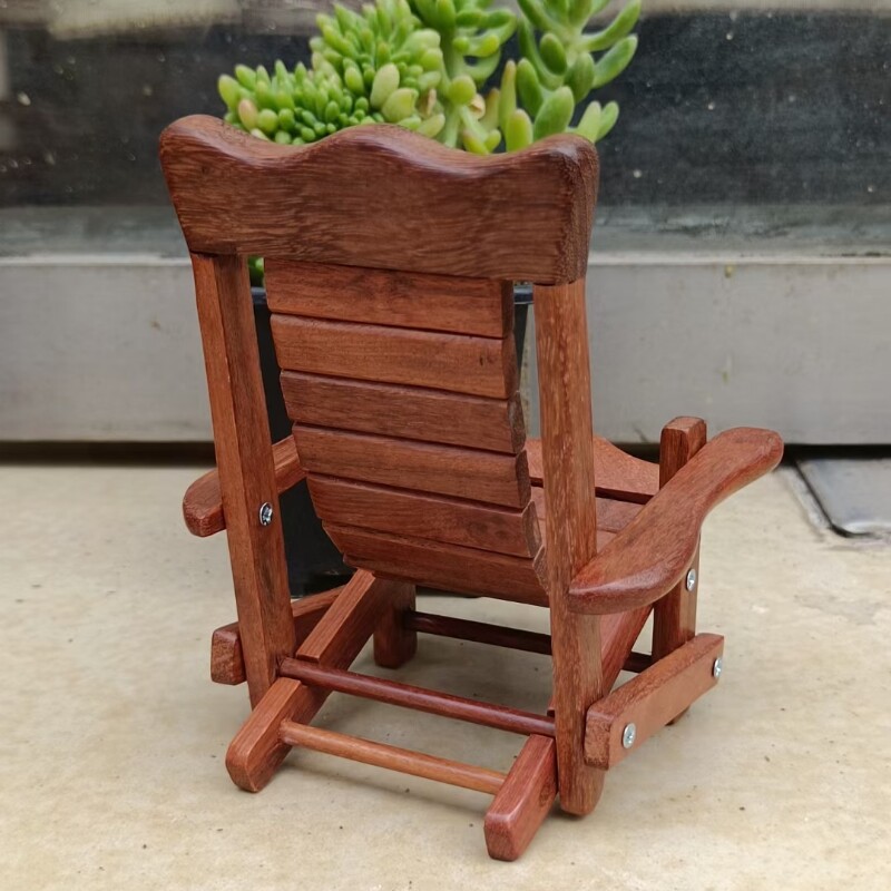 버마어 자단 휴대 전화 데스크탑 스탠드 목조 휴대 ??전화 홀더 크리 에이 티브 통나무 좌석 샌드위치 푸시 풀 장식 레저