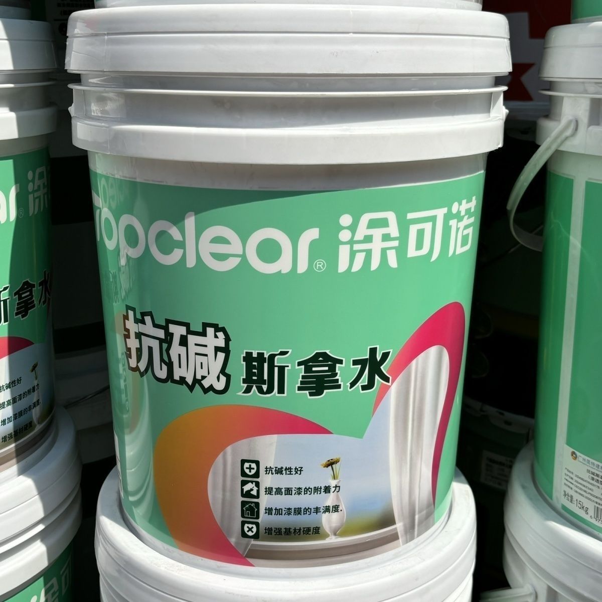 涂可诺抗碱斯拿水界面剂墙面封固底漆增强腻子粉粘合力墙固渗透型