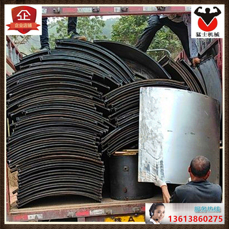 猛士厂家直销护壁模板桩机配件组合护壁钢模板人工挖桩模板井模版