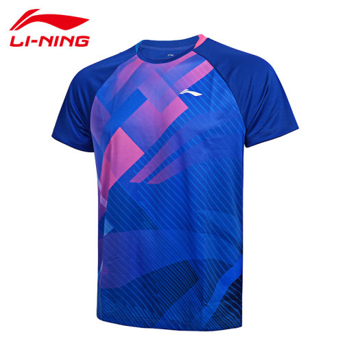 李宁2024新款专业乒乓球服短袖