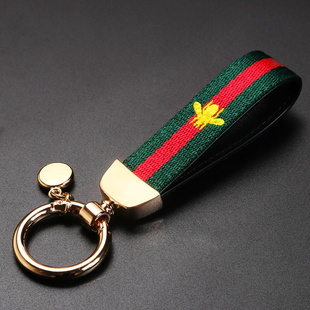 真皮汽车钥匙扣韩国可以爱女钥匙链男士腰挂钥匙扣创意简约锁匙扣