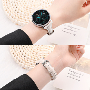 适用于华为GT4表带GT5智能手表GT6运动GT3pro真皮小蛮腰GT2荣耀Magic女款Watch3/4女士pro手表专用ES配件42mm