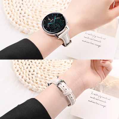 适用于华为GT4表带GT5智能手表GT6运动GT3pro真皮小蛮腰GT2荣耀Magic女款Watch3/4女士pro手表专用ES配件42mm