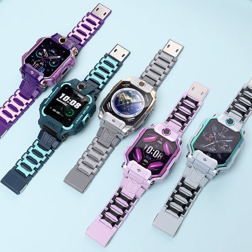 适用小天才电话手表表带Z12/Z11/Z10/Z9/Z8磁吸闪扣Z6A/Z6S智能z7儿童z5pro少年版D2/Q1A/Q2A/Q3加长手链配件