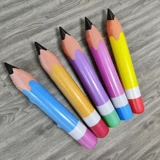 Пластиковый надувной карандаш из ПВХ, развлекательные мелки, игрушка для детского сада, семейный стиль
