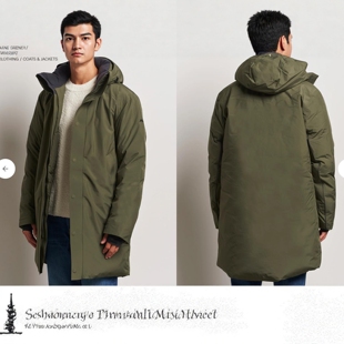 特价 北欧订单 压胶防水 300克以上填充80鸭绒 商务休闲款羽绒服