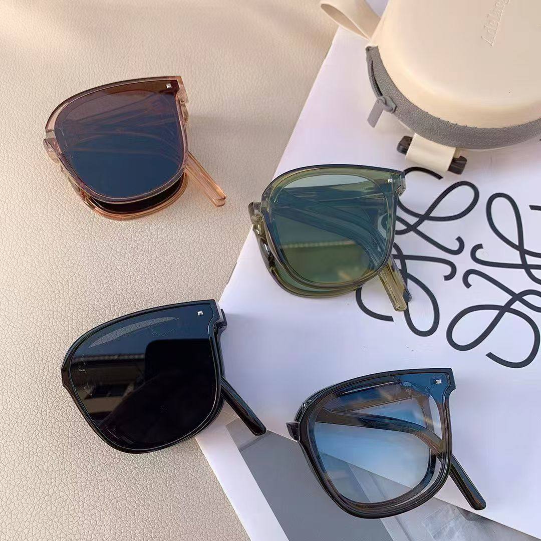 官w329！大框可折叠收纳男女情侣防紫外线墨镜显脸小偏光太阳眼镜,ZIPPO/瑞士军刀/眼镜,太阳眼镜,淘宝优惠券,粉丝福利购,淘宝优惠卷