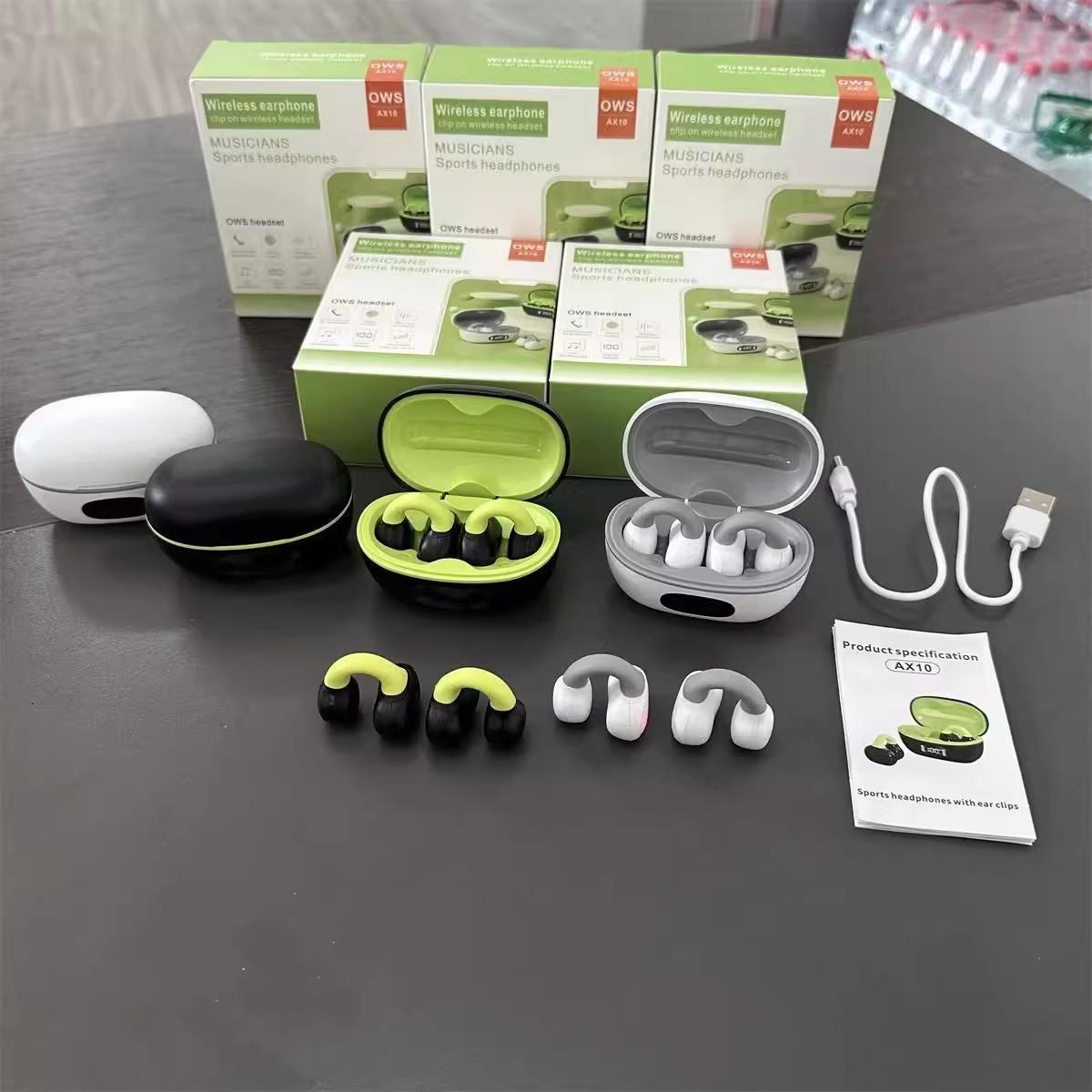 原369现39!出口欧美!入耳夹挂耳真无线骨传导蓝牙耳机