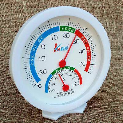 家用屋内测温仪工业测量数显数字温度计可爱室外客厅大号精准温湿