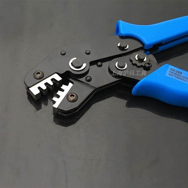 杜邦头2.54 tab2.8 3.96 4.8mm插塞式插簧端子压线钳接线钳sn-28b