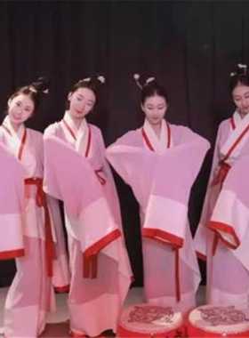 汉舞佳人汉代曲裾服装踏鼓飞燕同款舞蹈服舞台表演服装古装汉服