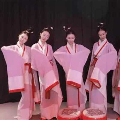汉代踏鼓飞燕同款舞台表演服装