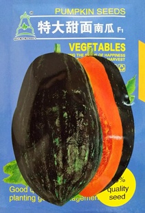 杂交甜面大南瓜种子超好吃超甜特面可口高产抗旱皮薄肉厚蔬菜种籽