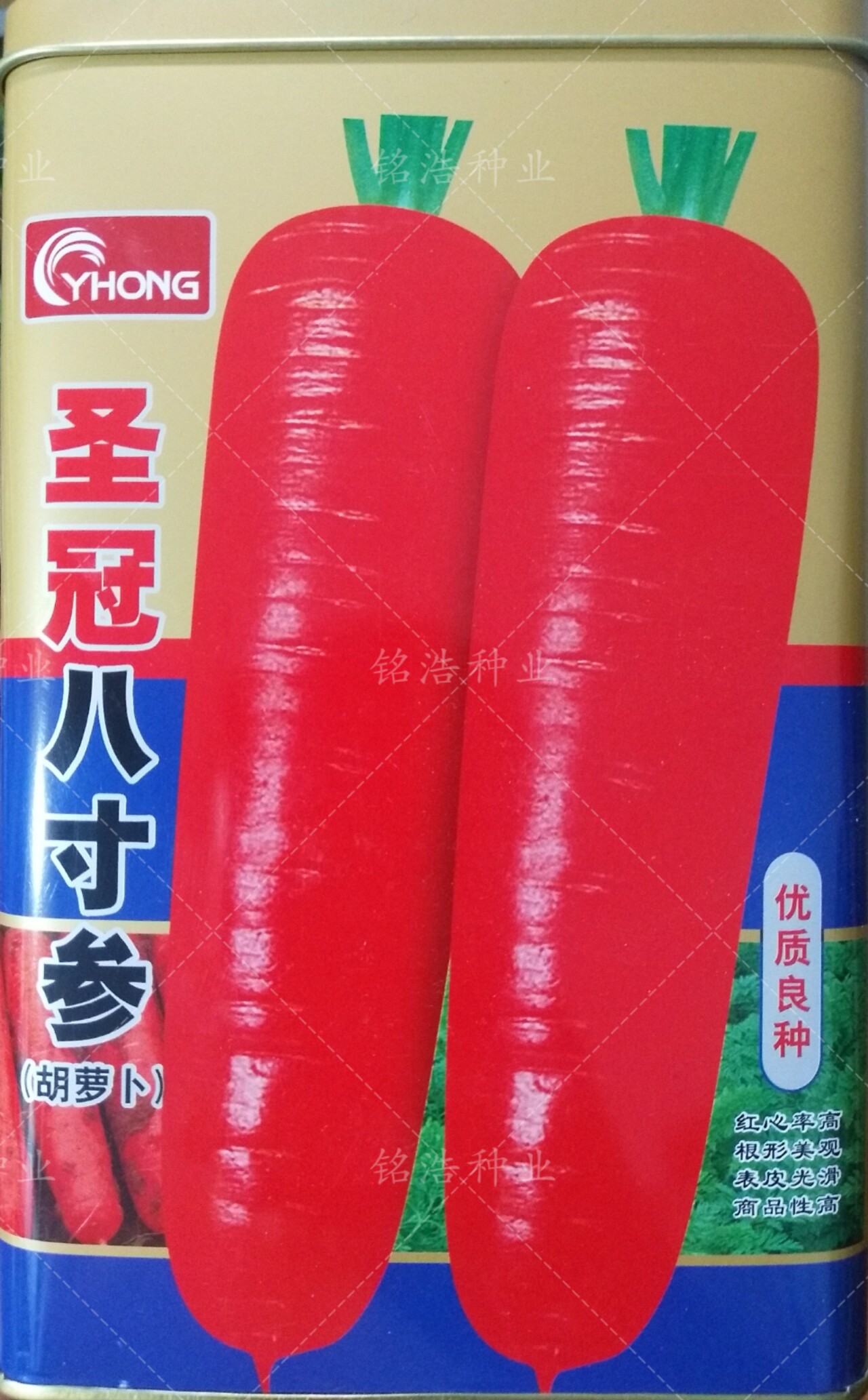 圣冠八寸参胡萝卜种子甜脆水果萝卜种籽基地庭院菜园秋季蔬菜种孑