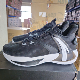 安踏男海沃德GH猛扑2战靴耐磨轻便防滑缓震低帮篮球鞋112231606