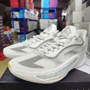 安踏狂潮6 PRO实战运动氮科技缓震舒适耐磨低帮男篮球鞋112431111