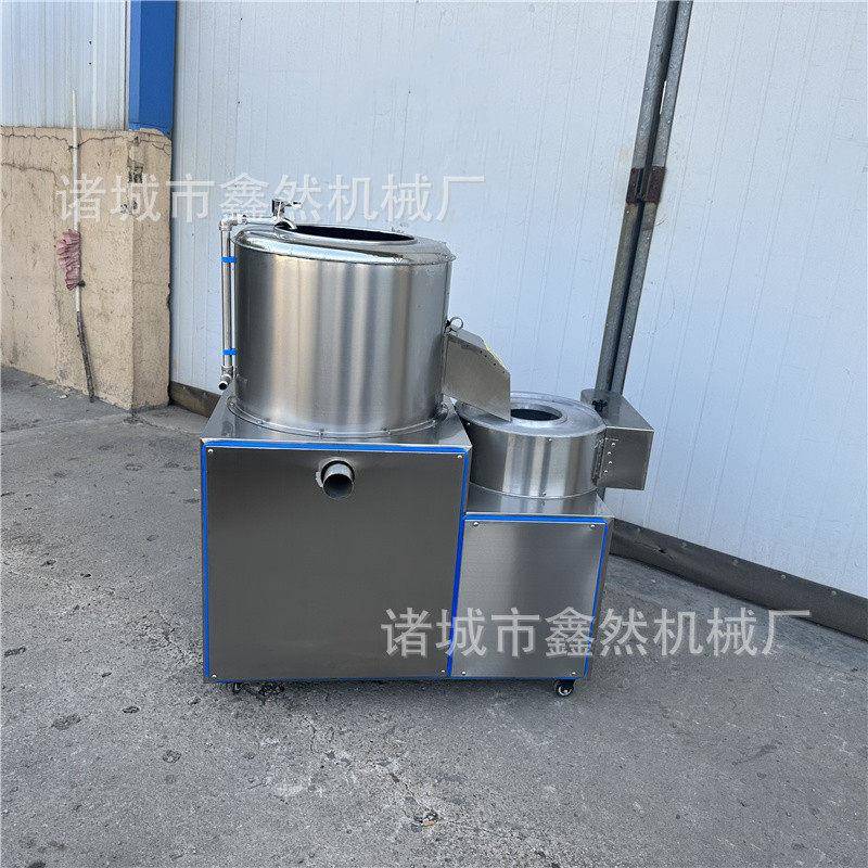 全自动土豆清洗脱皮切丝一体机红薯切片切丝设备商用土豆磨切机