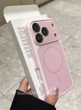 秒变17大视窗紫色适用苹果17promax手机壳女款16简约15液态硅胶软壳苹果14新款13promax全包镜头膜防摔保护套