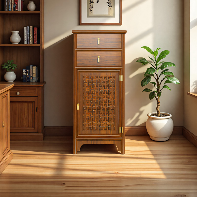 虎牌新中式实木隐形保险柜