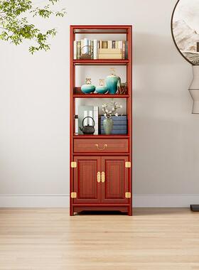 虎牌新中式博古架隐形保险柜办公家用小型100斤指纹153cm环保免漆烫蜡CSP标准防盗指纹大容量全钢防盗保险箱