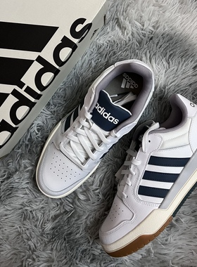 Adidas neo Entrap 2025新款 耐磨防滑 低帮 百搭运动休闲板鞋