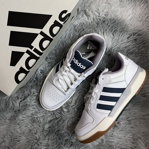 Adidas neo Entrap 2025新款 耐磨防滑 低帮 百搭运动休闲板鞋