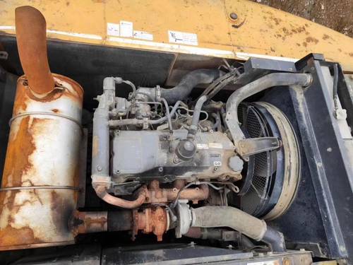 挖掘机配件住友SH240A5 210A5消声器排气管消音器尾管弯管连接管