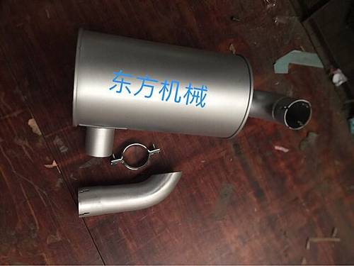 挖掘机配件 杰西博JCB220/210/240/260消声器排气管烟筒消音器