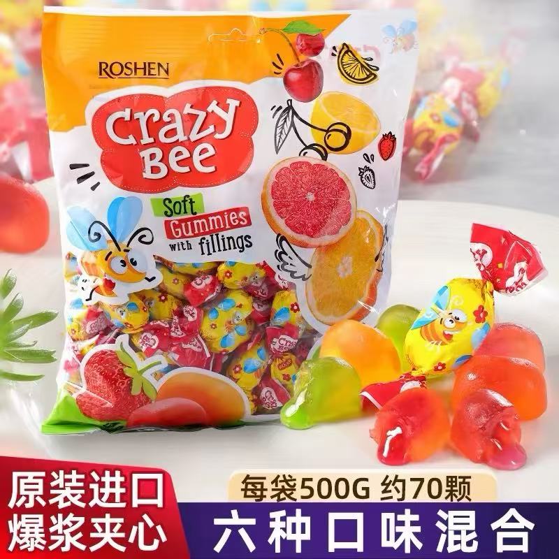 进口ROSHEN如胜小蜜蜂软糖