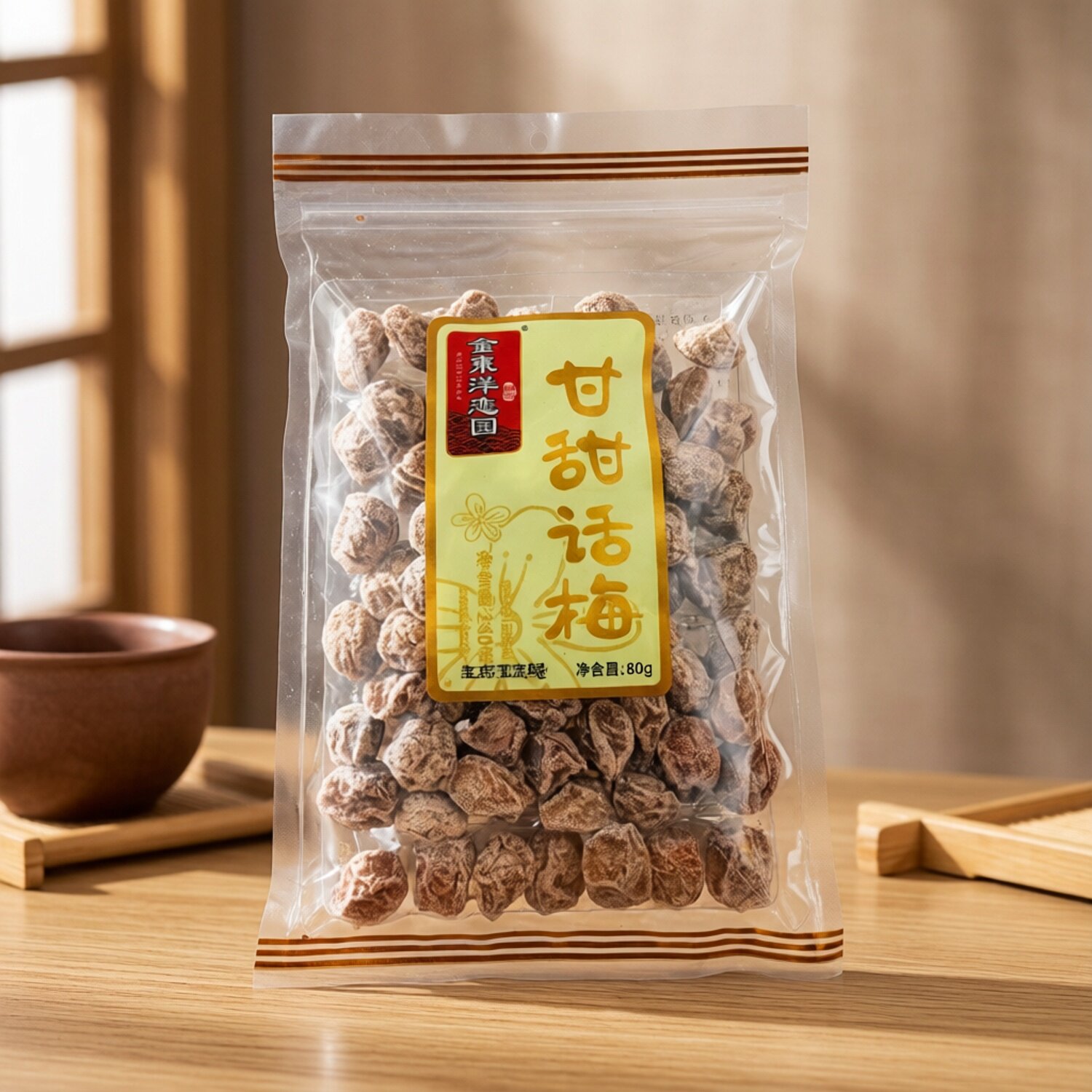 香港金东洋恋园甘草橄榄半边梅芒果柠檬干甘甜话梅陈皮条蜜饯零食