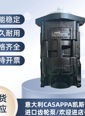 凯斯帕油泵CASAPPA齿轮泵KP30.19.5/24/27/29/31/34/38/41液压泵