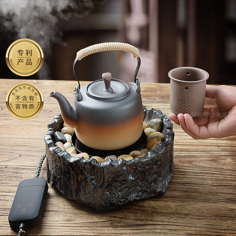 带过滤陶瓷茶壶电陶炉陶壶煮茶壶
