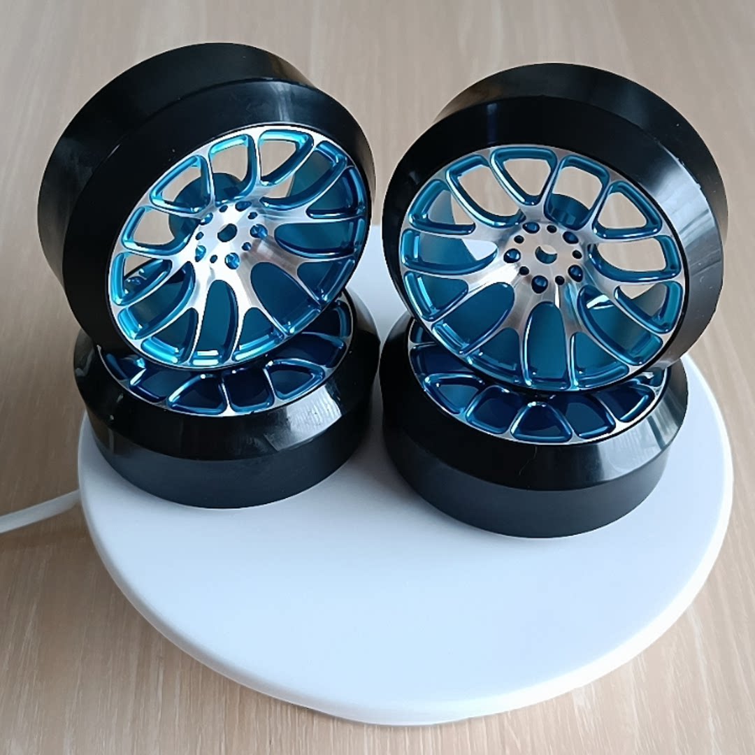 RC1|10 원격 제어 모델 자동차 HSP94123 플랫 스포츠카 시뮬레이션 4륜 구동 드리프트 레이싱 타이어 금속 바퀴