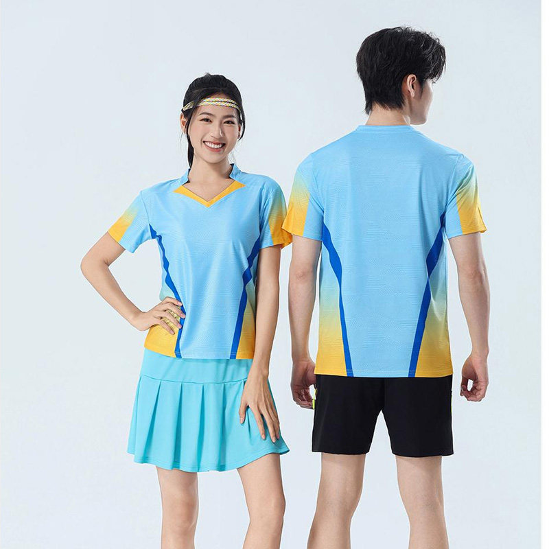 羽毛球服套装男款羽毛球衣女球服图片