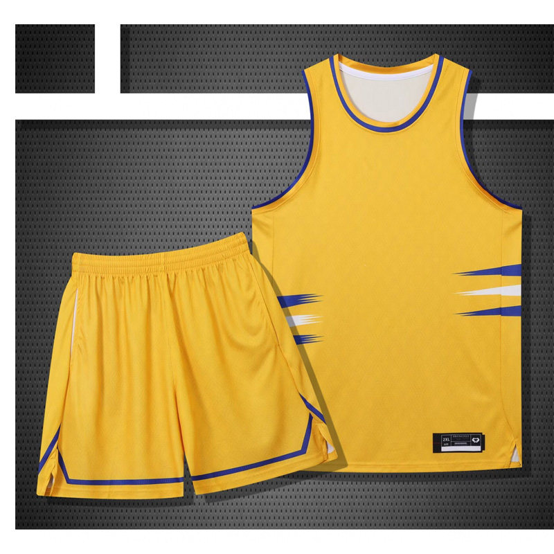 美式篮球服套装男中学生比赛队服定制青少年球衣速干篮球衣蓝色红