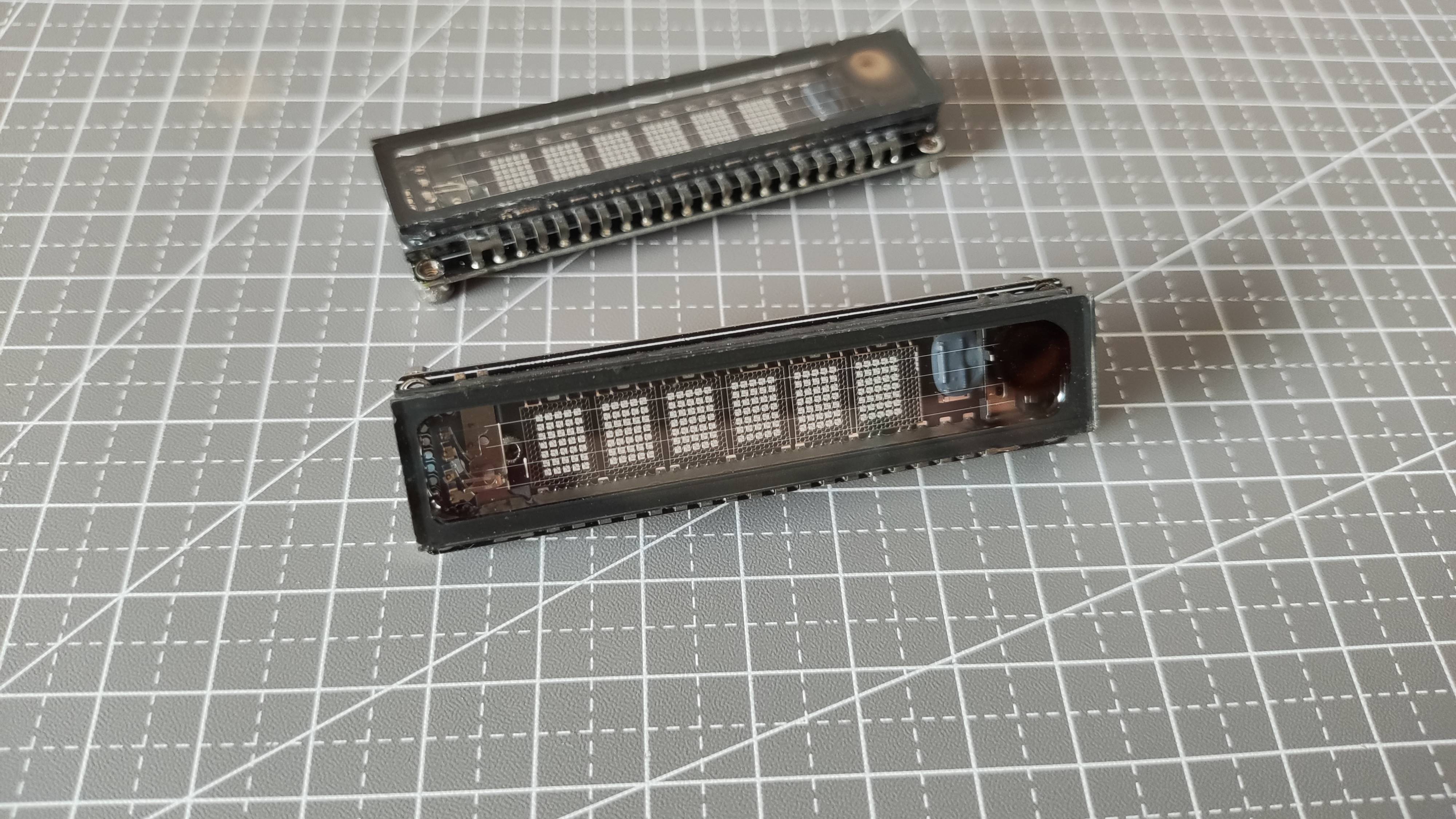 适用于arduinoC51STM32VFD显示模块8位点阵显示模块VFD荧光屏串口