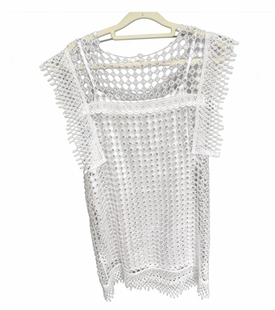 连衣裙女2025年新款 镂空针织背心无袖 新款 爱衣服夏季