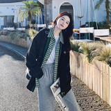 现货假两件外套6157P135控188，女装短外套，浙宝089