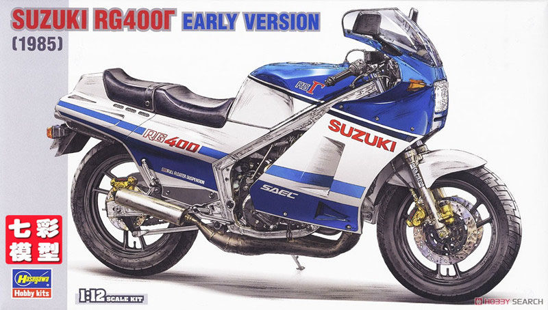 【七彩模型】长谷川21509 1/12 拼装摩托 suzuki rg400Γ前期型