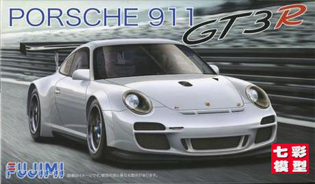 【七彩模型】富士美12390拼装车模 1/24 Porsche 911 GT3R跑车-封面