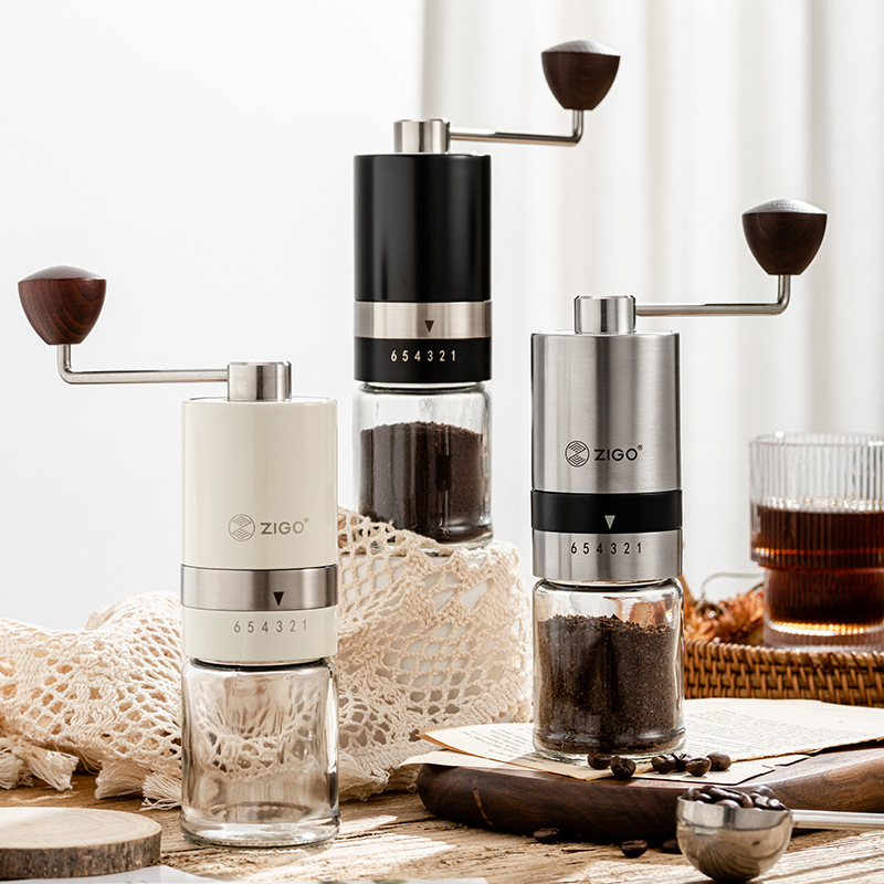 不锈钢手摇磨豆机全金属研磨器