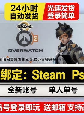 Steam守望先锋ow2国服网易战网号